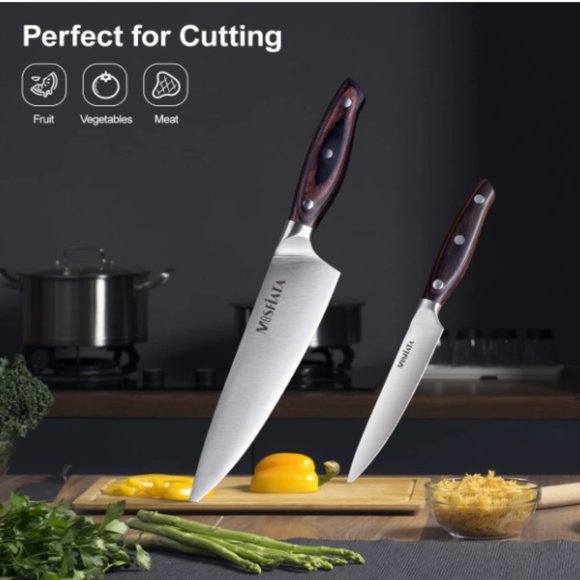 MOSFiATA "Combo" Special - 7 pcs KNIVE SET  (Brown) - Picture 12 of 16